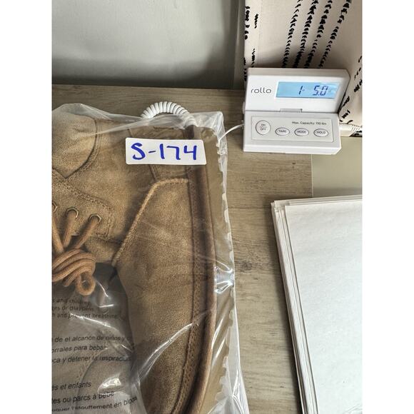 UGG Neumel Chestnut Suede Lace-Up Chukka Boots Women’s 6 Sheepskin Lined - Picture 14 of 14